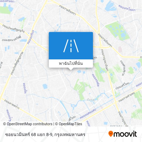 ซอยนวมินทร์ 68 แยก 8-9 แผนที่
