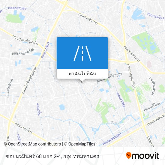 ซอยนวมินทร์ 68 แยก 2-4 แผนที่
