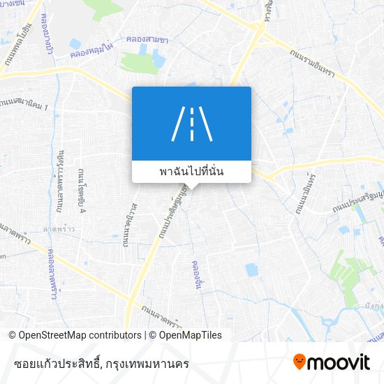 ซอยแก้วประสิทธื์ แผนที่