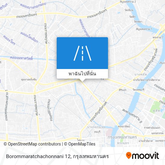 Borommaratchachonnani 12 แผนที่