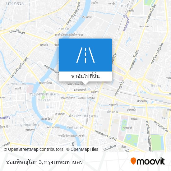 ซอยพิษณุโลก 3 แผนที่