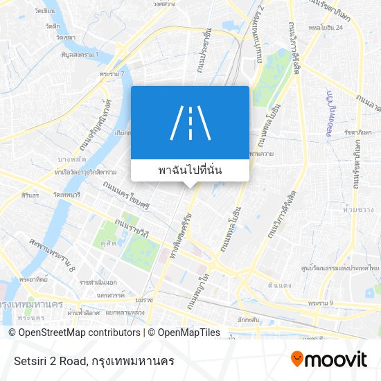 Setsiri 2 Road แผนที่