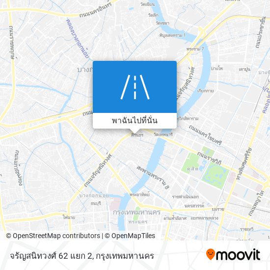 จรัญสนิทวงศ์ 62 แยก 2 แผนที่