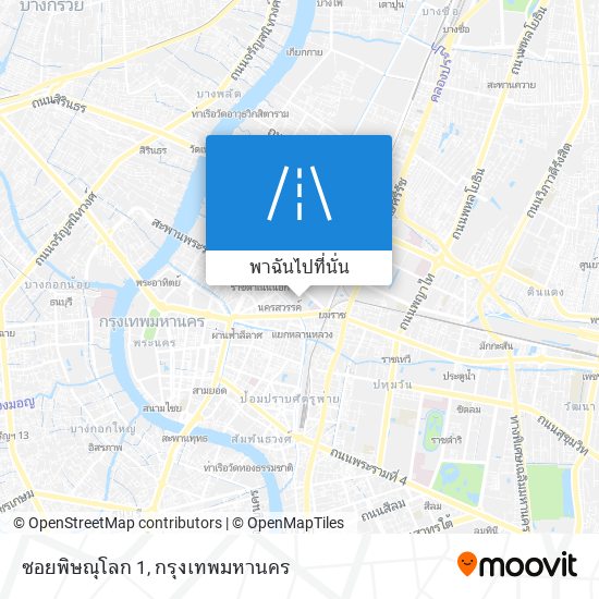 ซอยพิษณุโลก 1 แผนที่