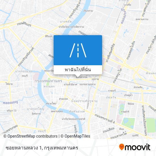ซอยหลานหลวง 1 แผนที่