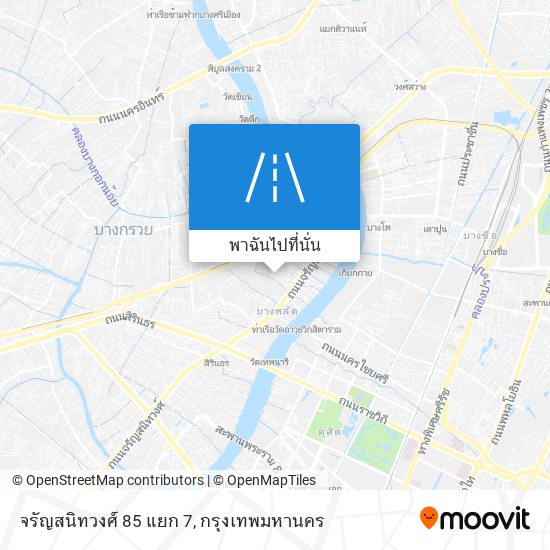 จรัญสนิทวงศ์ 85 แยก 7 แผนที่