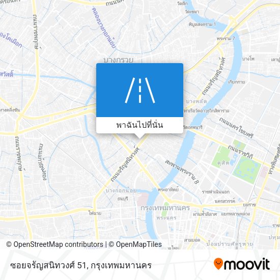 ซอยจรัญสนิทวงศ์ 51 แผนที่