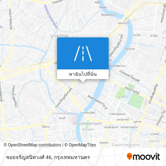 ซอยจรัญสนิทวงศ์ 46 แผนที่