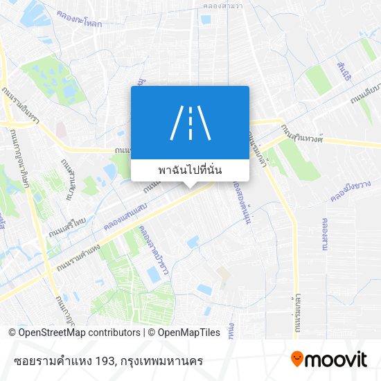 ซอยรามคำแหง 193 แผนที่