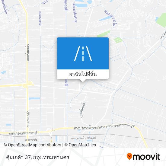 คุ้มเกล้า 37 แผนที่