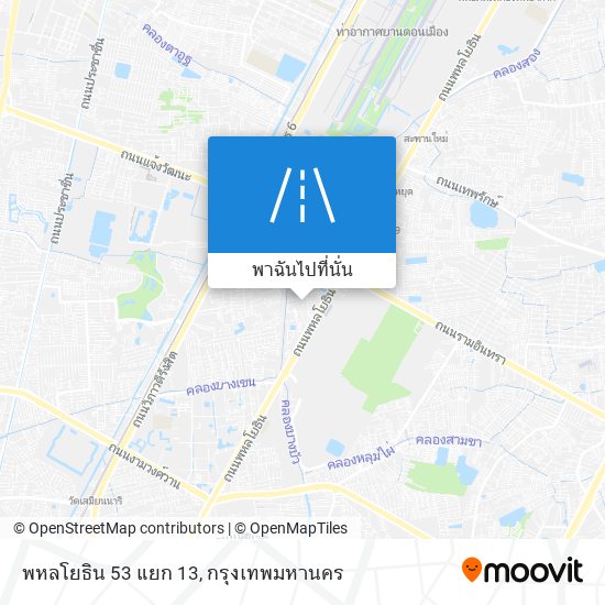 พหลโยธิน 53 แยก 13 แผนที่