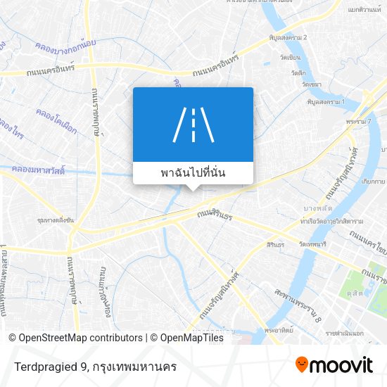 Terdpragied 9 แผนที่