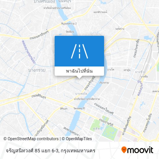 จรัญสนิทวงศ์ 85 แยก 6-3 แผนที่