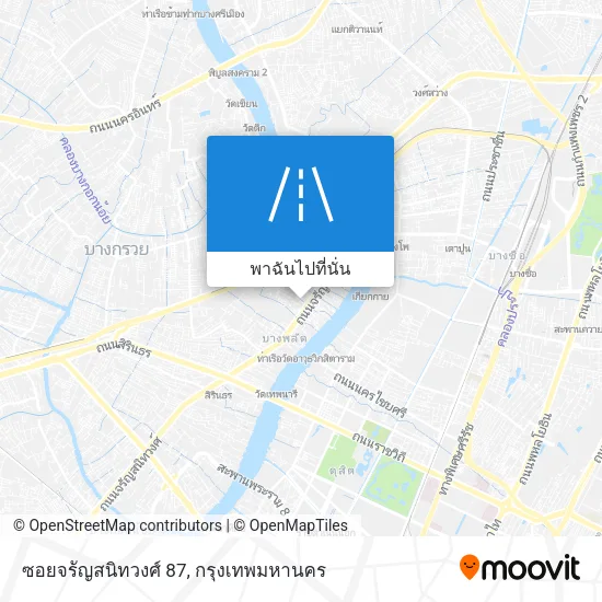 ซอยจรัญสนิทวงศ์ 87 แผนที่