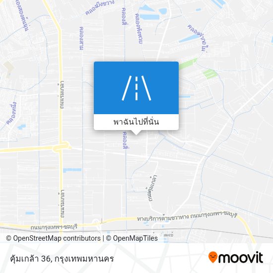 คุ้มเกล้า 36 แผนที่