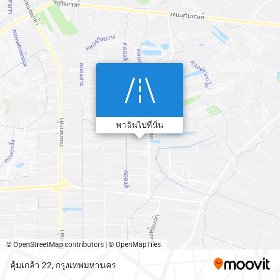 คุ้มเกล้า 22 แผนที่