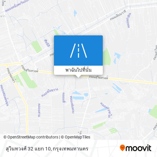 สุวินทวงศ์ 32 แยก 10 แผนที่