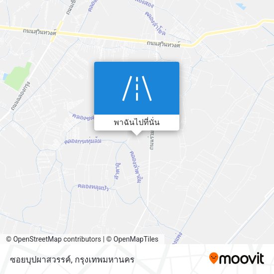 ซอยบุปผาสวรรค์ แผนที่