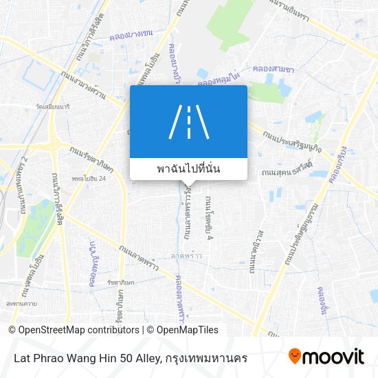 Lat Phrao Wang Hin 50 Alley แผนที่