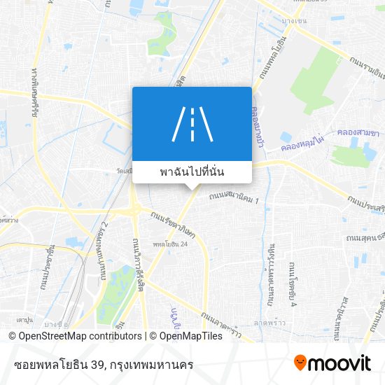 ซอยพหลโยธิน 39 แผนที่