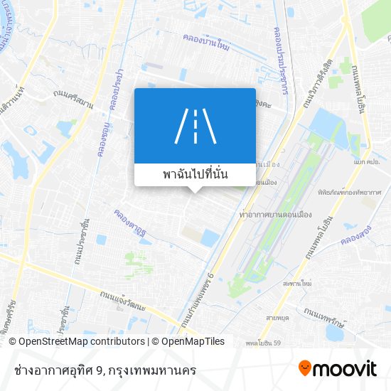 ช่างอากาศอุทิศ 9 แผนที่