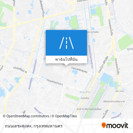 ถนนเดชะตุงคะ แผนที่