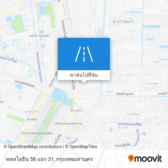 พหลโยธิน 58 แยก 31 แผนที่