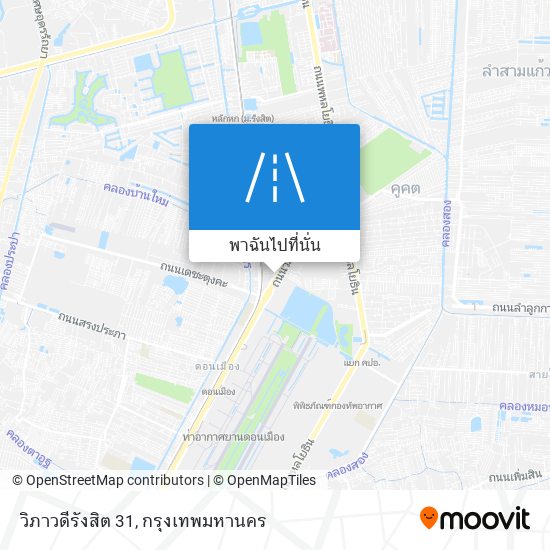 วิภาวดีรังสิต 31 แผนที่