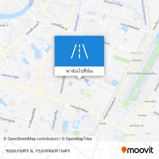 ซอยเกษตร ๖ แผนที่