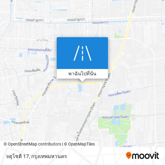 จตุโชติ 17 แผนที่