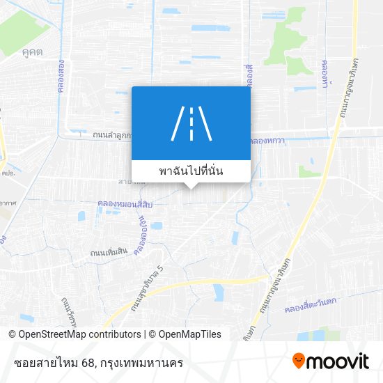 ซอยสายไหม 68 แผนที่