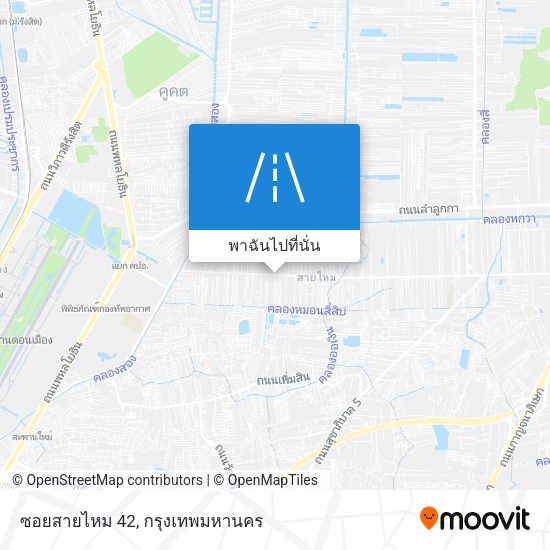 ซอยสายไหม 42 แผนที่