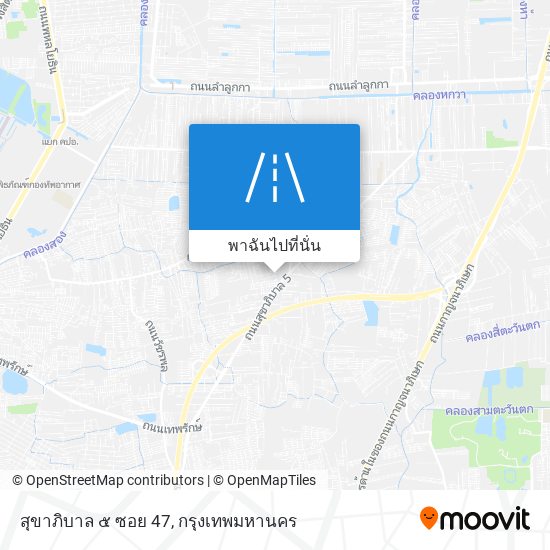 สุขาภิบาล ๕ ซอย 47 แผนที่