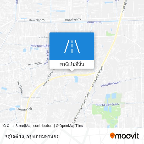 จตุโชติ 13 แผนที่