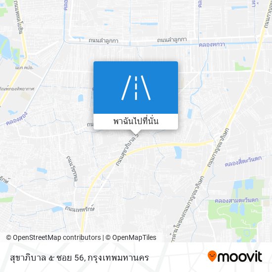 สุขาภิบาล ๕ ซอย 56 แผนที่