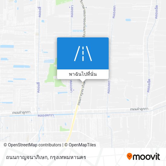 ถนนกาญจนาภิเษก แผนที่