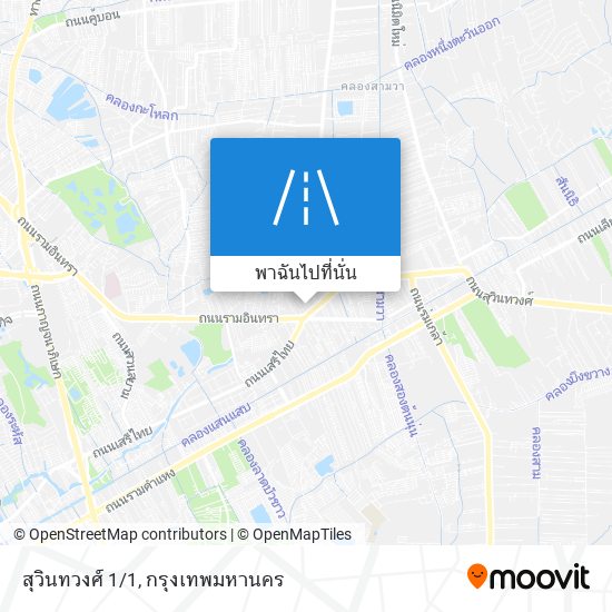 สุวินทวงศ์ 1/1 แผนที่