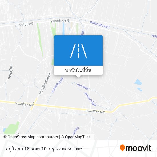 อยู่วิทยา 18 ซอย 10 แผนที่
