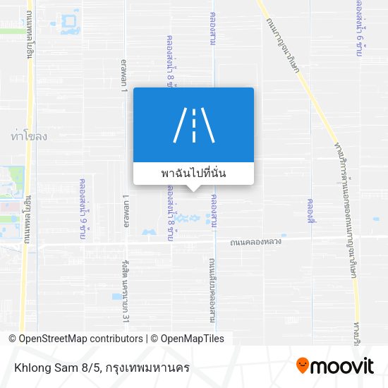 Khlong Sam 8/5 แผนที่