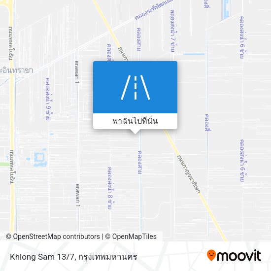 Khlong Sam 13/7 แผนที่