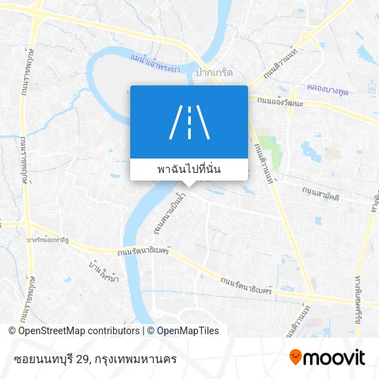 ซอยนนทบุรี 29 แผนที่