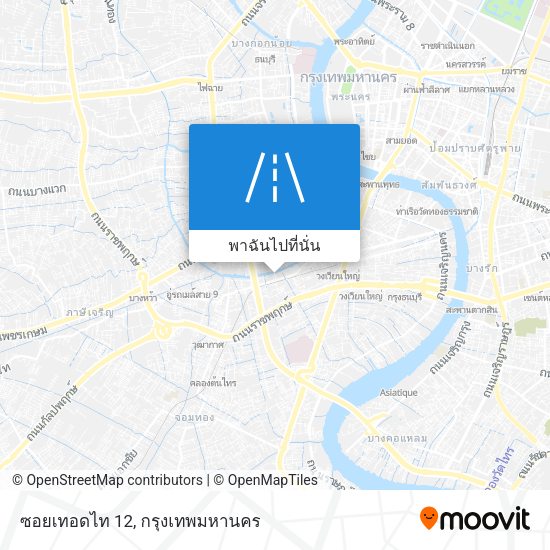 ซอยเทอดไท 12 แผนที่
