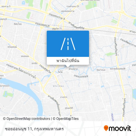 ซอยอ่อนนุช 11 แผนที่