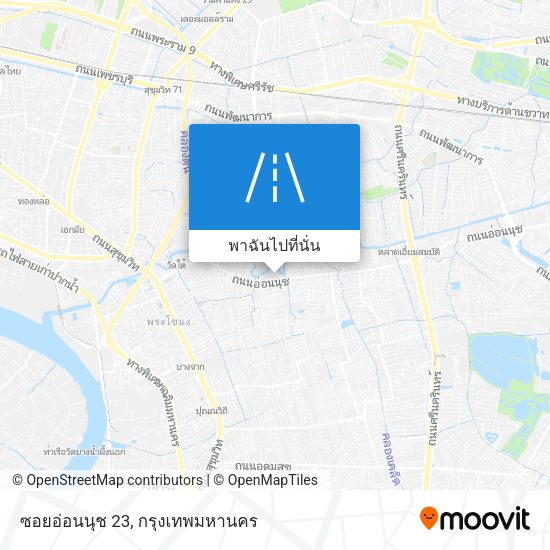 ซอยอ่อนนุช 23 แผนที่