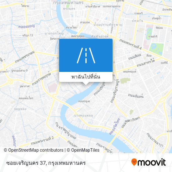 ซอยเจริญนคร 37 แผนที่