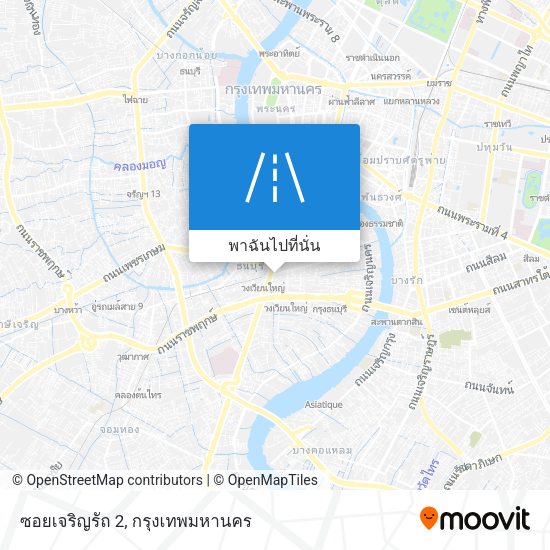 ซอยเจริญรัถ 2 แผนที่