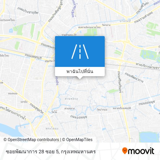 ซอยพัฒนาการ 28 ซอย 5 แผนที่