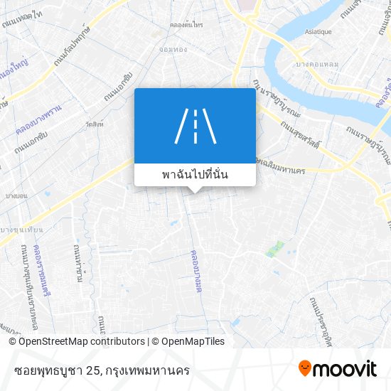 ซอยพุทธบูชา 25 แผนที่