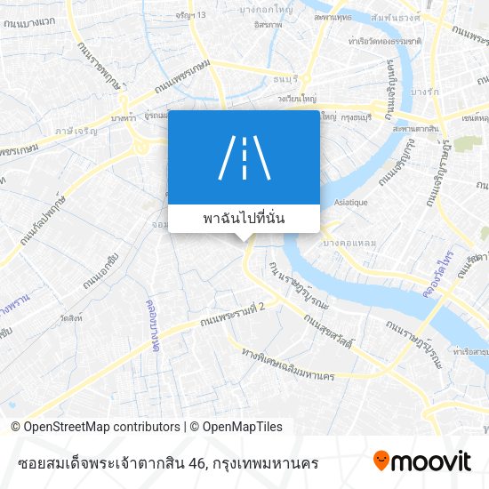 ซอยสมเด็จพระเจ้าตากสิน 46 แผนที่