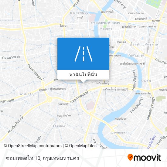 ซอยเทอดไท 10 แผนที่